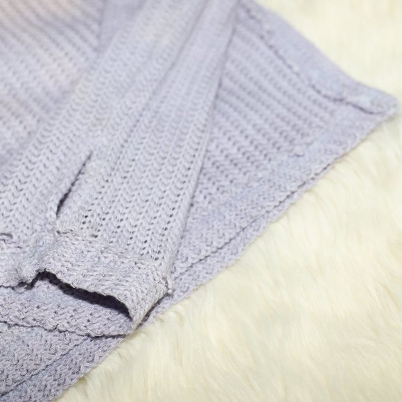 Free People We The Free Smokewash Print Hacci Moonstone Size L Pink & pu… - Picture 10 of 11